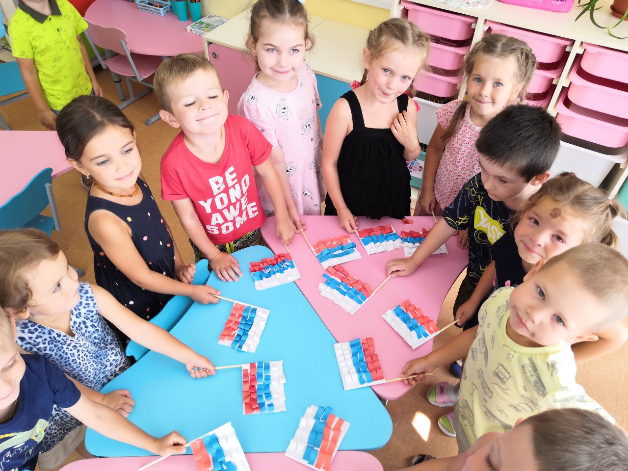 22 августа – День Государственного флага Российской Федерации в структурном подразделении «Детский сад».