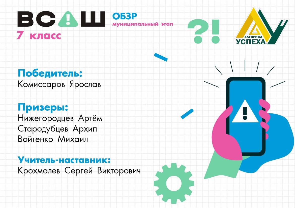 Всероссийская олимпиада школьников.