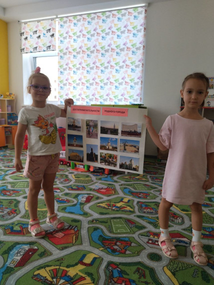 Тематическая неделя «Прилетаем, приезжаем в Белгород» в структурном подразделении «Детский сад».